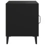 Schwarzer Nachttisch aus Sperrholz von vidaXL, Nachttische - Ref: Foro24-812062, Preis: 42,35 €, Rabatt: %
