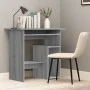 Sonoma gray plywood desk 80x45x74 cm by vidaXL, Desks - Ref: Foro24-815478, Price: 61,41 €, Discount: %