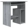 Escritorio de madera contrachapada gris Sonoma 80x45x74 cm de vidaXL, Escritorios - Ref: Foro24-815478, Precio: 60,68 €, Desc...