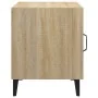 Mesitas de noche 2 uds madera contrachapada color roble Sonoma de vidaXL, Mesitas de noche - Ref: Foro24-812067, Precio: 68,9...