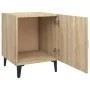 Mesitas de noche 2 uds madera contrachapada color roble Sonoma de vidaXL, Mesitas de noche - Ref: Foro24-812067, Precio: 68,9...
