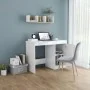 Escritorio de madera contrachapada blanco brillo 100x50x76 cm de vidaXL, Escritorios - Ref: Foro24-801802, Precio: 85,74 €, D...