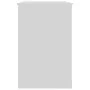 Escritorio de madera contrachapada blanco brillo 100x50x76 cm de vidaXL, Escritorios - Ref: Foro24-801802, Precio: 85,74 €, D...