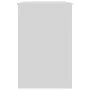 Glossy white plywood desk 100x50x76 cm by vidaXL, Desks - Ref: Foro24-801802, Price: 89,82 €, Discount: %