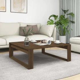 Brauner Eichenholz-Ingenieurtisch 100x100x35 cm von vidaXL, Couchtisch - Ref: Foro24-816001, Preis: 76,77 €, Rabatt: %