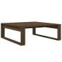 Engineered wood brown oak coffee table 100x100x35 cm by vidaXL, Coffee table - Ref: Foro24-816001, Price: 76,77 €, Discount: %