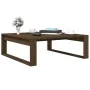 Engineered wood brown oak coffee table 100x100x35 cm by vidaXL, Coffee table - Ref: Foro24-816001, Price: 76,77 €, Discount: %