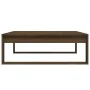 Brauner Eichenholz-Ingenieurtisch 100x100x35 cm von vidaXL, Couchtisch - Ref: Foro24-816001, Preis: 76,77 €, Rabatt: %
