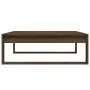Engineered wood brown oak coffee table 100x100x35 cm by vidaXL, Coffee table - Ref: Foro24-816001, Price: 76,77 €, Discount: %