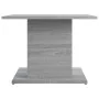 Engineered wood Sonoma gray coffee table 55.5x55.5x40 cm by vidaXL, Coffee table - Ref: Foro24-813096, Price: 40,92 €, Discou...