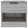 Nachttische 2 Stück Sonoma graues Sperrholz von vidaXL, Nachttische - Ref: Foro24-817048, Preis: 71,73 €, Rabatt: %