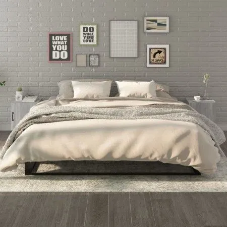 Mesitas de noche 2 uds madera contrachapada gris Sonoma de vidaXL, Mesitas de noche - Ref: Foro24-817318, Precio: 51,24 €, De...