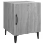 Nachttische 2 Stück Sonoma graues Sperrholz von vidaXL, Nachttische - Ref: Foro24-817318, Preis: 51,24 €, Rabatt: %