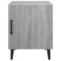 Nachttische 2 Stück Sonoma graues Sperrholz von vidaXL, Nachttische - Ref: Foro24-817318, Preis: 51,24 €, Rabatt: %