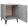 Nachttische 2 Stück Sonoma graues Sperrholz von vidaXL, Nachttische - Ref: Foro24-817318, Preis: 51,24 €, Rabatt: %