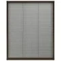 Pleated mosquito net for brown aluminum windows 60x80cm by vidaXL, Mosquito nets for windows - Ref: Foro24-148653, Price: 29,...