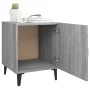 Nachttische 2 Stück Sonoma graues Sperrholz von vidaXL, Nachttische - Ref: Foro24-817318, Preis: 51,24 €, Rabatt: %