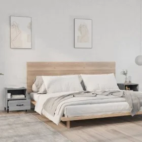 Nightstand 2 units Sonoma gray plywood by vidaXL, Nightstands - Ref: Foro24-817306, Price: 72,95 €, Discount: %