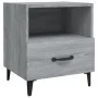 Nightstand 2 units Sonoma gray plywood by vidaXL, Nightstands - Ref: Foro24-817306, Price: 72,95 €, Discount: %