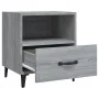 Nightstand 2 units Sonoma gray plywood by vidaXL, Nightstands - Ref: Foro24-817306, Price: 72,95 €, Discount: %