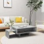 Concrete gray engineered wood coffee table 105x55x32 cm by vidaXL, Coffee table - Ref: Foro24-808526, Price: 73,92 €, Discoun...