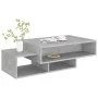 Concrete gray engineered wood coffee table 105x55x32 cm by vidaXL, Coffee table - Ref: Foro24-808526, Price: 73,92 €, Discoun...