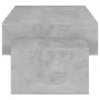 Concrete gray engineered wood coffee table 105x55x32 cm by vidaXL, Coffee table - Ref: Foro24-808526, Price: 73,92 €, Discoun...