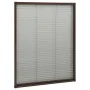 Pleated mosquito net for brown aluminum windows 60x80cm by vidaXL, Mosquito nets for windows - Ref: Foro24-148653, Price: 29,...