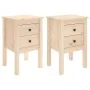 Bedside tables 2 pcs solid pine wood 40x35x61.5 cm by vidaXL, Nightstands - Ref: Foro24-813690, Price: 96,01 €, Discount: %