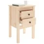 Nachttische 2 Stück aus massivem Kiefernholz 40x35x61,5 cm von vidaXL, Nachttische - Ref: Foro24-813690, Preis: 95,99 €, Raba...