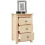 Mesitas de noche 2 uds madera maciza de pino 40x35x61,5 cm de vidaXL, Mesitas de noche - Ref: Foro24-813700, Precio: 114,94 €...