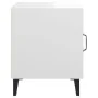 Weißer Nachttisch aus Sperrholz von vidaXL, Nachttische - Ref: Foro24-812060, Preis: 33,80 €, Rabatt: %