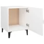 Weißer Nachttisch aus Sperrholz von vidaXL, Nachttische - Ref: Foro24-812060, Preis: 33,80 €, Rabatt: %