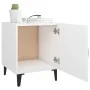 Weißer Nachttisch aus Sperrholz von vidaXL, Nachttische - Ref: Foro24-812060, Preis: 33,80 €, Rabatt: %