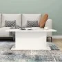 White engineered wood coffee table 102x55.5x40 cm by vidaXL, Coffee table - Ref: Foro24-810307, Price: 44,38 €, Discount: %