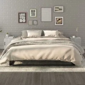 Nachttische 2 Einheiten betongraues Sperrholz von vidaXL, Nachttische - Ref: Foro24-812069, Preis: 49,68 €, Rabatt: %