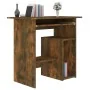 Schreibtisch aus geräuchertem Eichenfurnier 80x45x74 cm von vidaXL, Schreibtische - Ref: Foro24-815477, Preis: 62,45 €, Rabat...