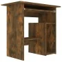 Schreibtisch aus geräuchertem Eichenfurnier 80x45x74 cm von vidaXL, Schreibtische - Ref: Foro24-815477, Preis: 62,45 €, Rabat...