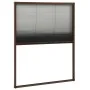 Pleated mosquito net for brown aluminum windows 60x80cm by vidaXL, Mosquito nets for windows - Ref: Foro24-148653, Price: 29,...