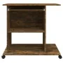Escritorio de madera contrachapada roble ahumado 80x50x75 cm by vidaXL, Desks - Ref: Foro24-815543, Price: 71,95 €, Discount: %