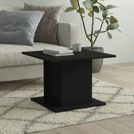Mitteltisch aus schwarzem Ingenieurholz 55,5x55,5x40 cm von vidaXL, Couchtisch - Ref: Foro24-810317, Preis: 36,89 €, Rabatt: %