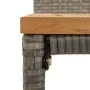 Bar table and garden stools set 9 pieces acacia wood PE rattan gray by vidaXL, Garden sets - Ref: Foro24-3187681, Price: 426,...