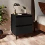 Nachttische 2 Stück schwarzes Sperrholz 40x35x50 cm von vidaXL, Nachttische - Ref: Foro24-805872, Preis: 88,34 €, Rabatt: %