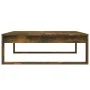 Couchtisch aus geräuchertem Eichensperrholz, 100 x 100 x 35 cm von vidaXL, Couchtisch - Ref: Foro24-815999, Preis: 67,93 €, R...