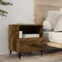 Nachttisch 2 Stück geräuchertes Eichensperrholz von vidaXL, Nachttische - Ref: Foro24-817304, Preis: 68,74 €, Rabatt: %