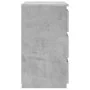 Nachttisch aus betongrauem Sperrholz, 40 x 35 x 62,5 cm von vidaXL, Nachttische - Ref: Foro24-806219, Preis: 53,88 €, Rabatt: %