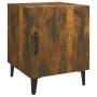 Bedside table made of plywood in a smoked oak color by vidaXL, Nightstands - Ref: Foro24-817315, Price: 29,67 €, Discount: %