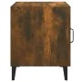 Bedside table made of plywood in a smoked oak color by vidaXL, Nightstands - Ref: Foro24-817315, Price: 29,67 €, Discount: %