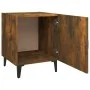 Bedside table made of plywood in a smoked oak color by vidaXL, Nightstands - Ref: Foro24-817315, Price: 29,67 €, Discount: %