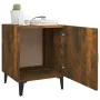 Bedside table made of plywood in a smoked oak color by vidaXL, Nightstands - Ref: Foro24-817315, Price: 29,67 €, Discount: %